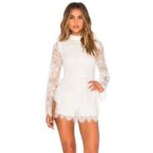 Ivory/white Tularosa Romper (New w tags)